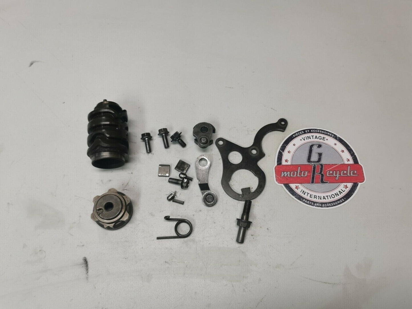 Honda CR125R 1986 gearshift gearshift transmission drum cam arm lever plate 2