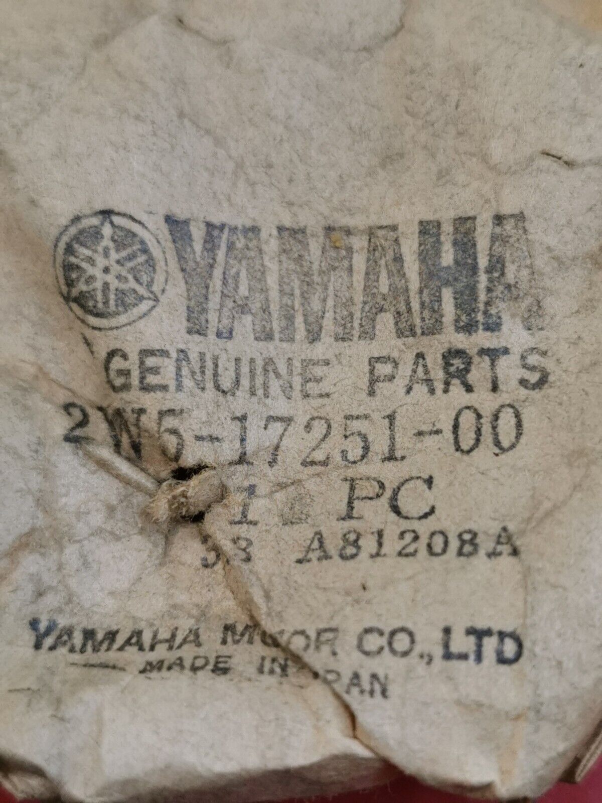 NOS YAMAHA YZ100 YZ125 1977 - 1981 GEAR 5TH WHEEL 2W5-17251-00-00 Y31