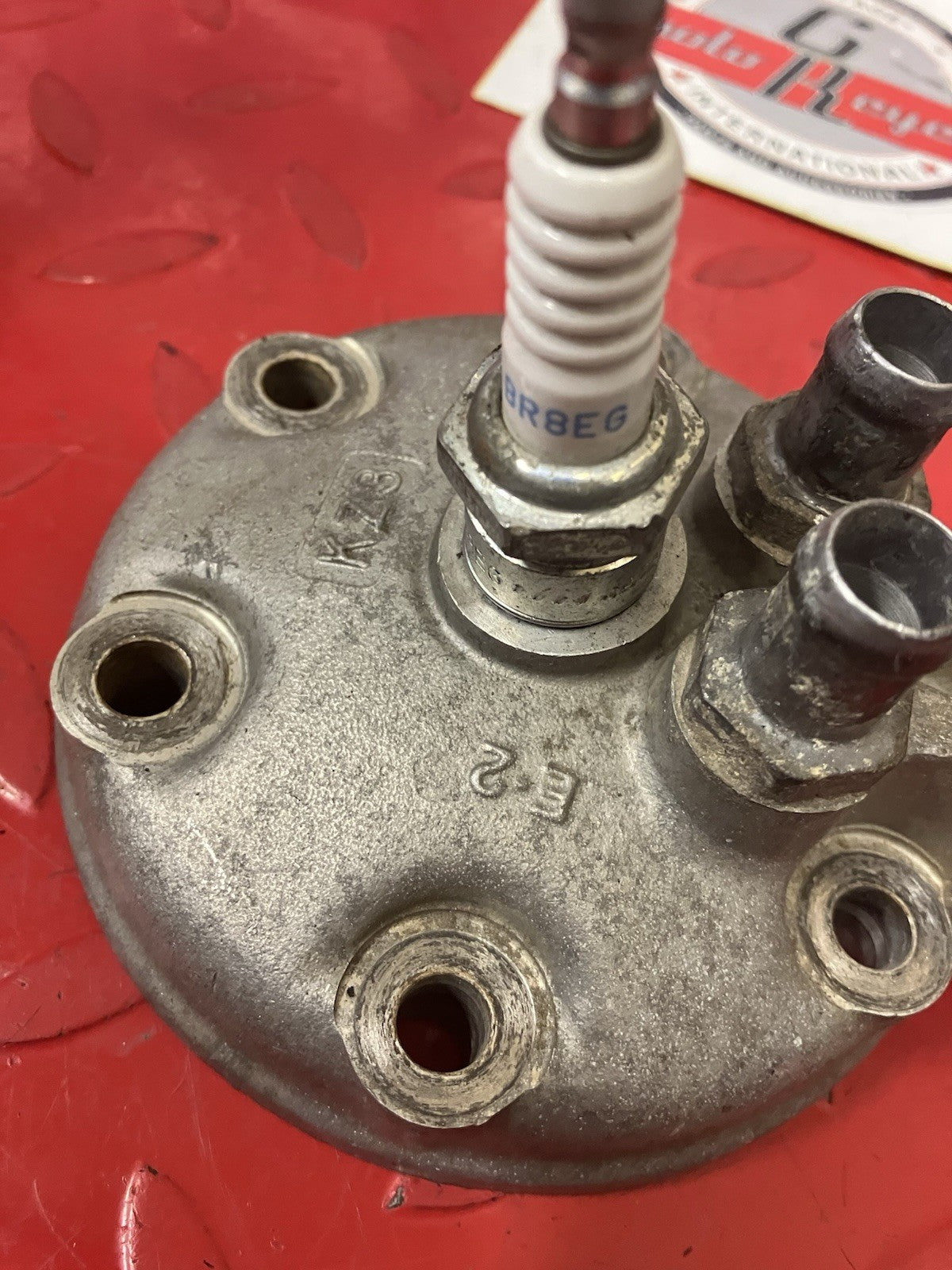 Honda CR250R 1991 Cylinder head jug barrel cover NICE