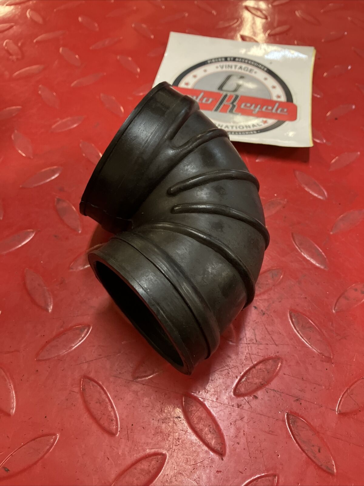 Yamaha YZ125 1977 airbox boot air box cleaner filter tube joint 1978 IT175 1979
