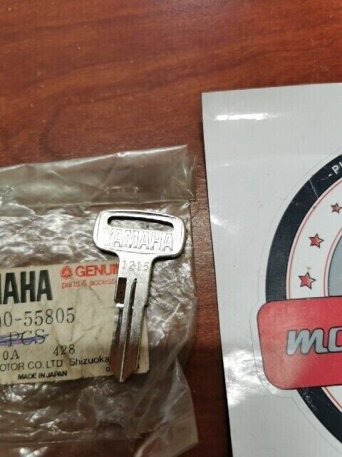 NOS Yamaha 1987 30H BLANK KEY 1215 90890-55805-00 Y111