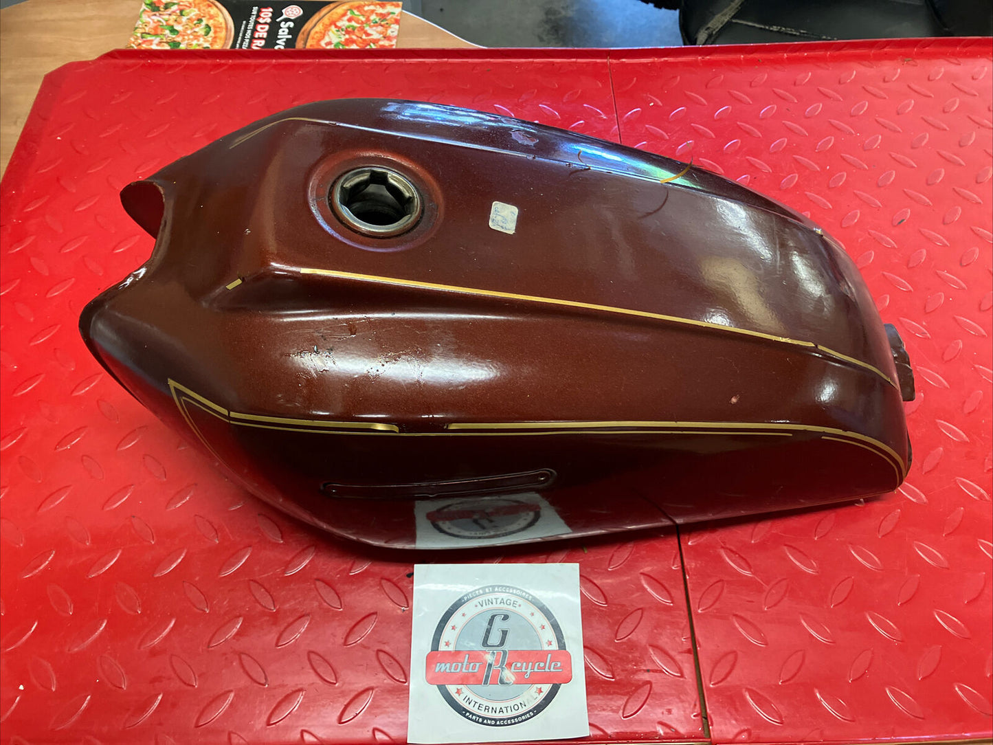 Kawasaki KZ400 1978 1979 Fuel tank gas petrol reservoir