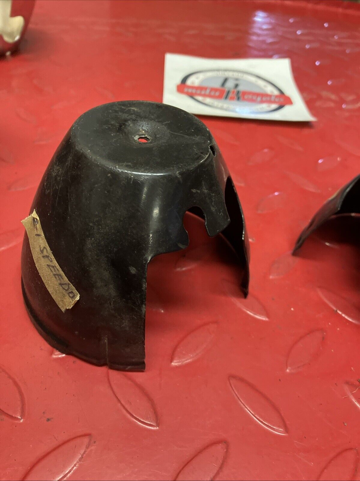 Kawasaki Z1 KZ900 KZ650 KZ750 KZ1000 Speedometer Tachometer cover cup set U6
