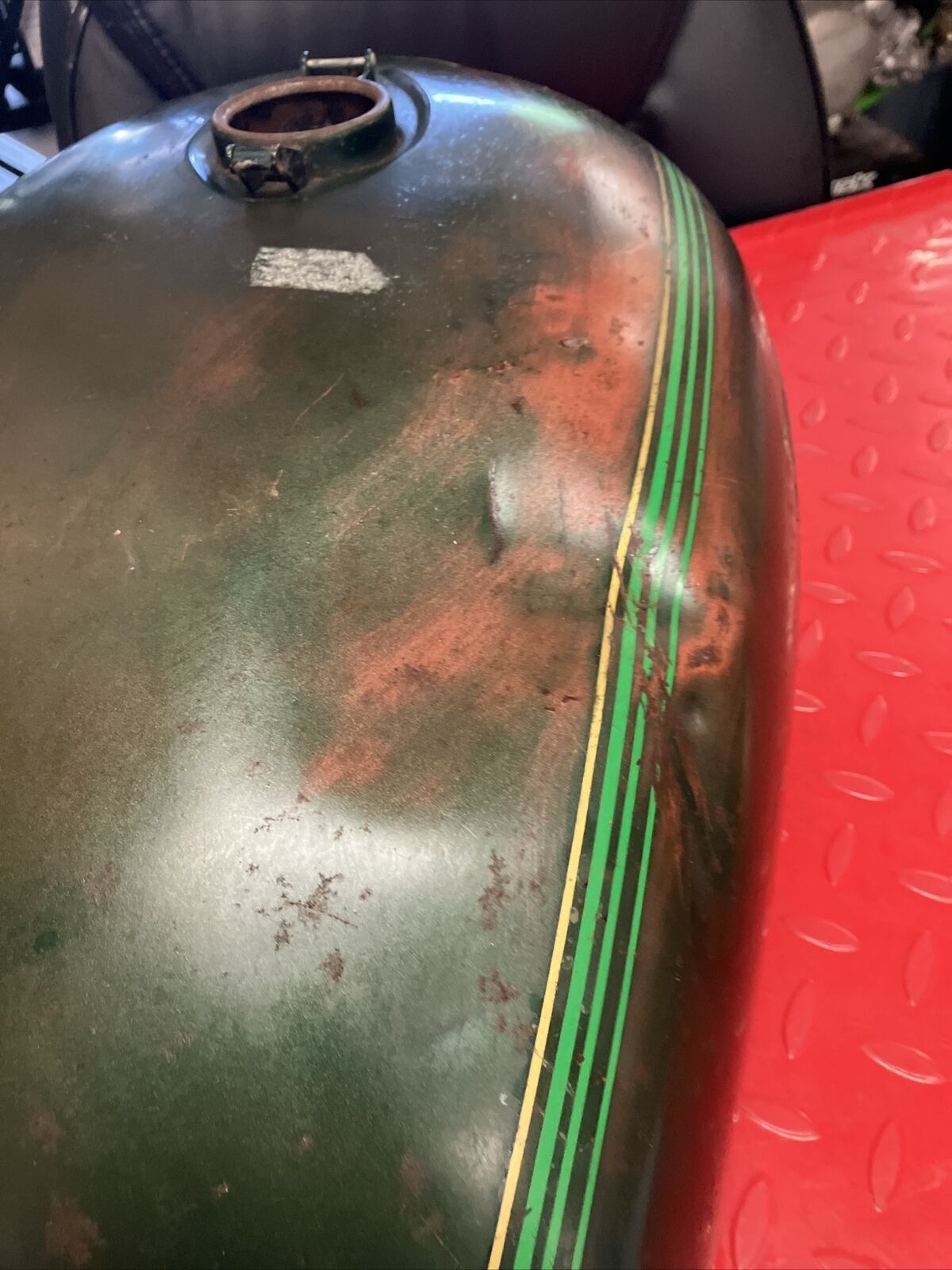 Kawasaki KZ750 1978 Fuel tank gas petrol reservoir 1976 1977 1979