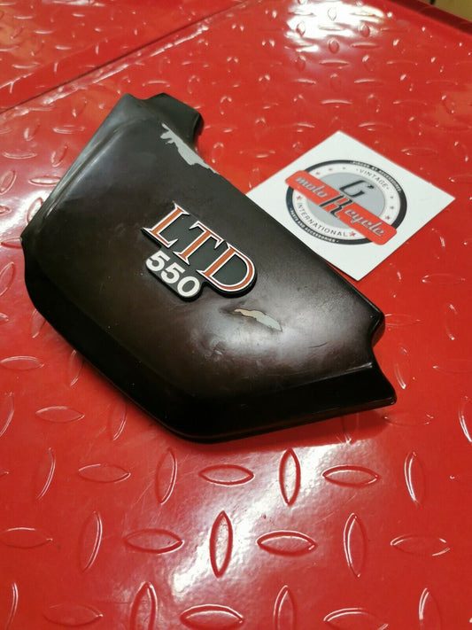 Kawasaki KZ550 LTD 1983 left side cover panel fairing