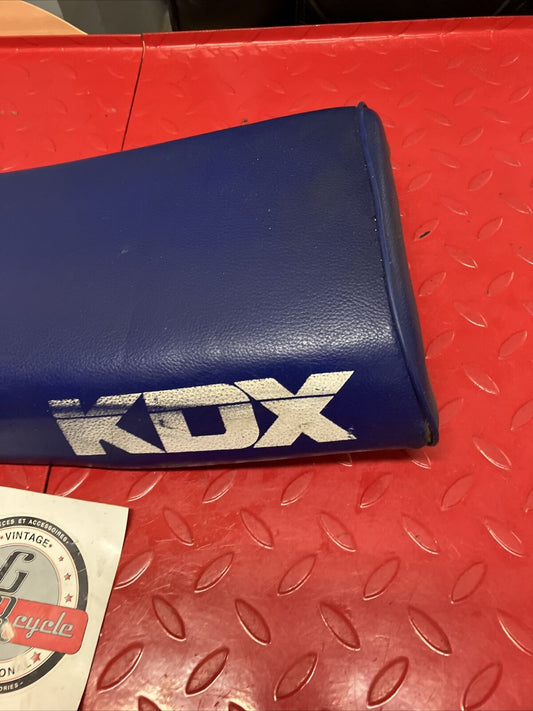 Kawasaki KDX80 1987 seat saddle pan 1984 1985 1986