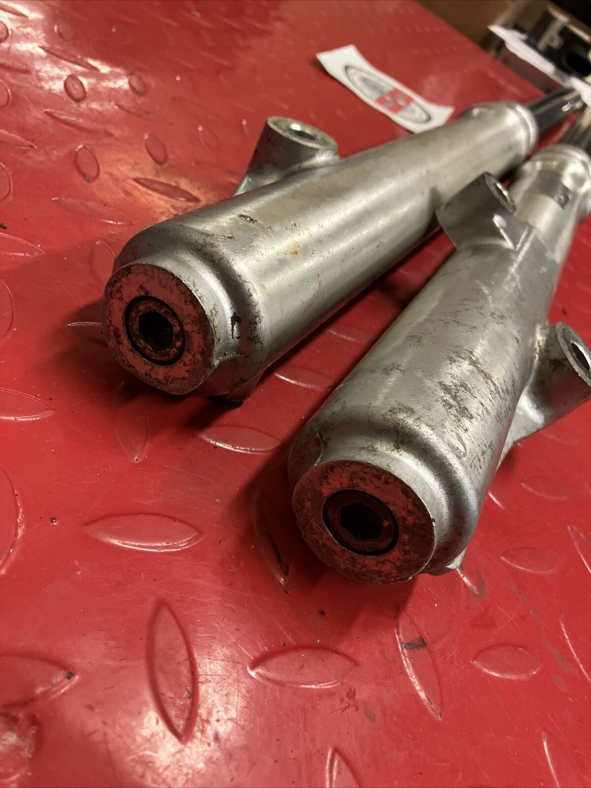 Kawasaki KX125 1980 Front forks shock absorber damper suspension