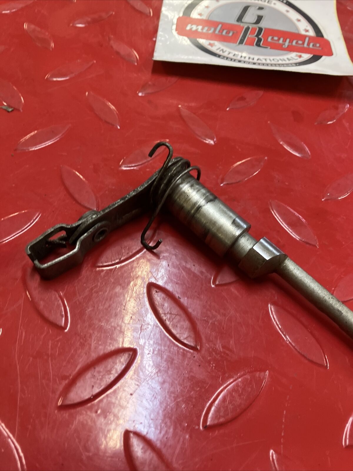 Yamaha YZ400 1977 clutch lifter actuator release arm lever push