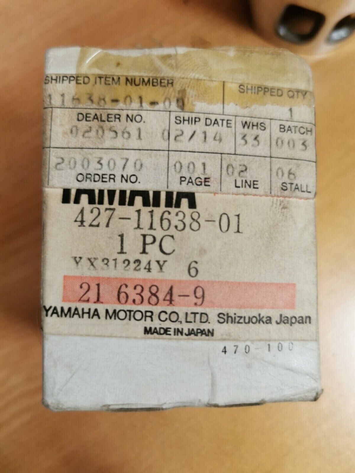 NOS YAMAHA MX100 1974 1975 PISTON 4 O/S 1.00 427-11638-01-00 Y46