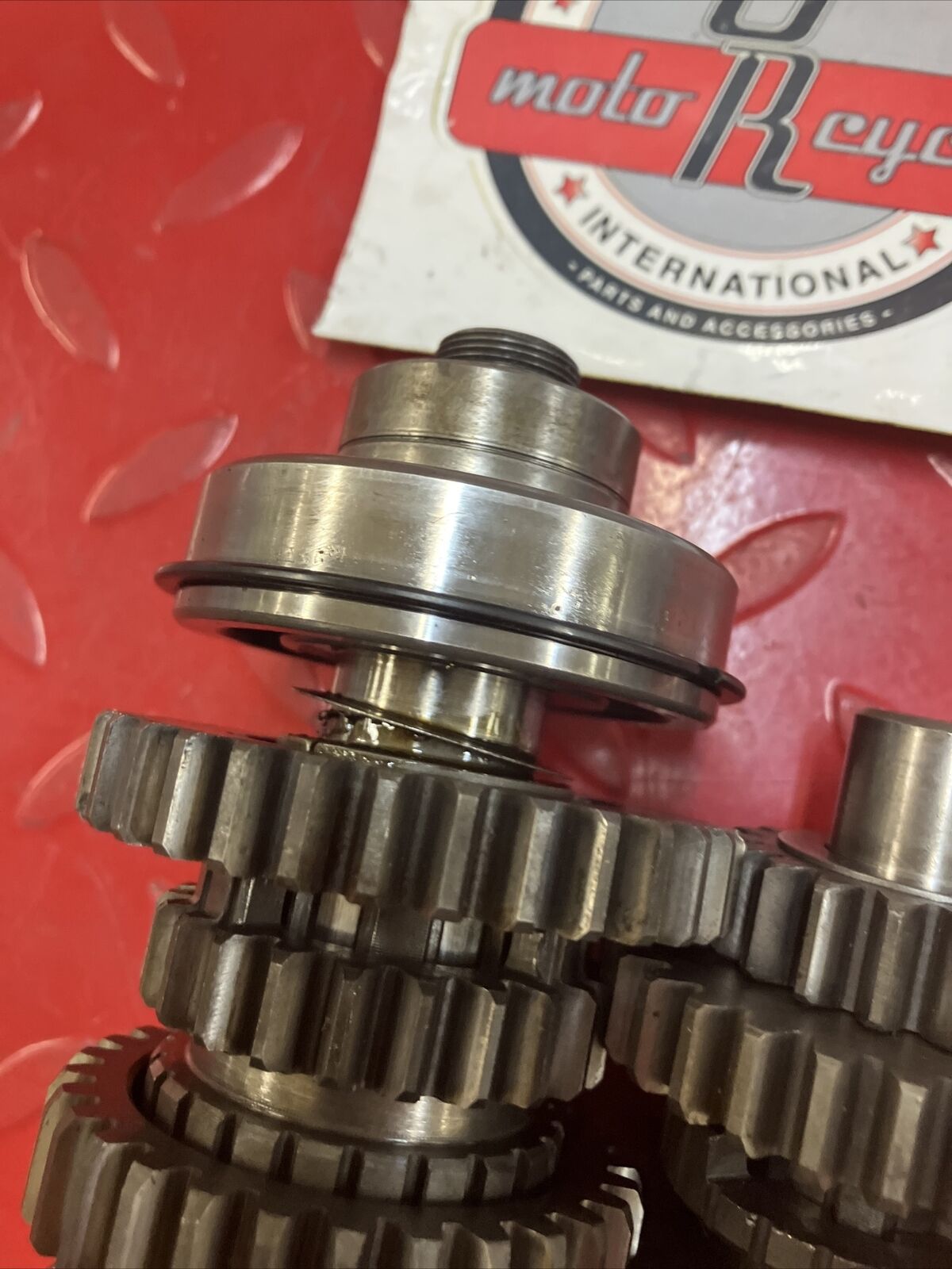 Yamaha DT2 DT250 1972 transmission mainshaft countershaft main shaft gear