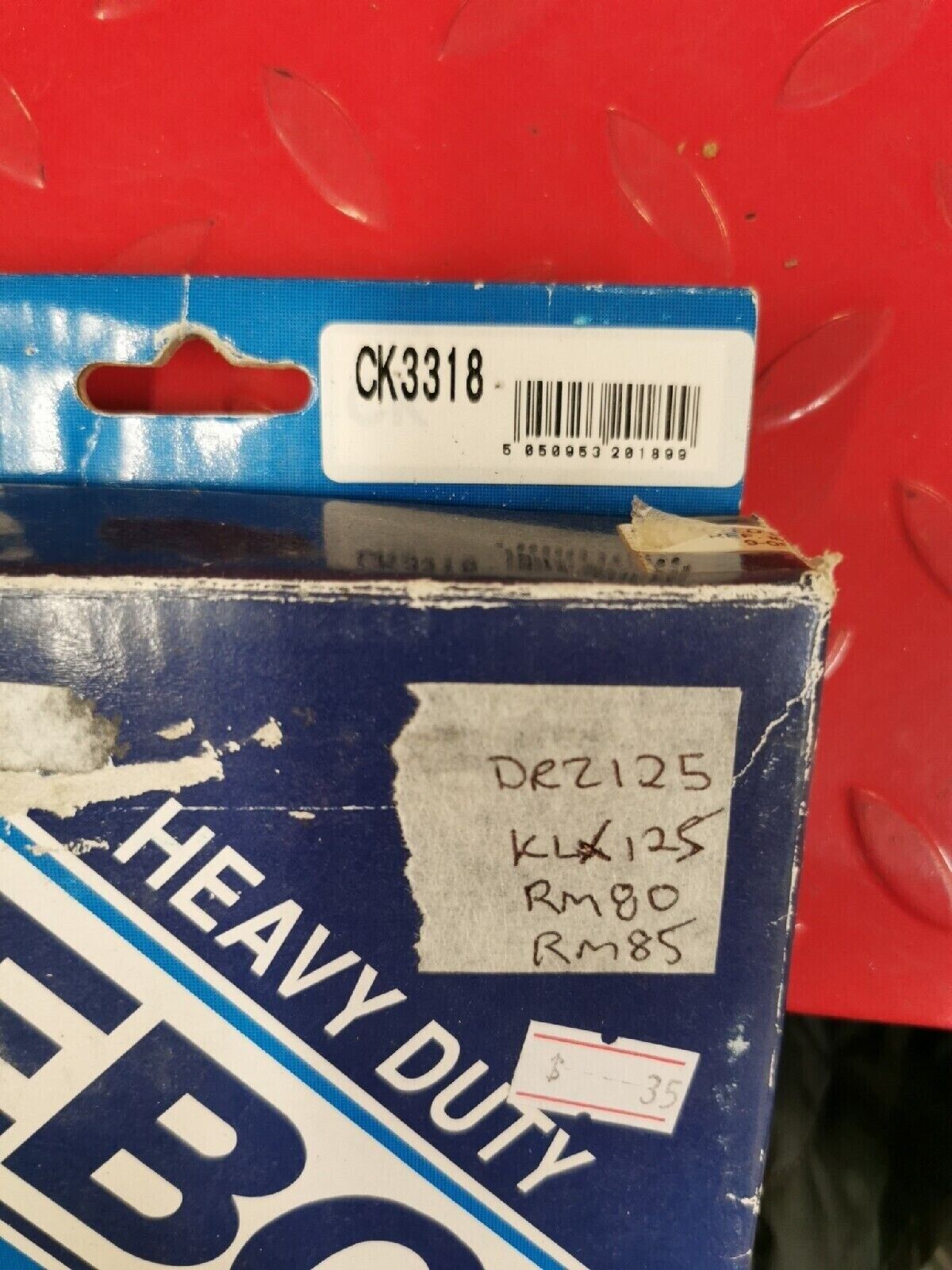 NOS EBC KLX125 DR100 DR125 1986 - 2006 CLUTCH KIT CK3318 J12