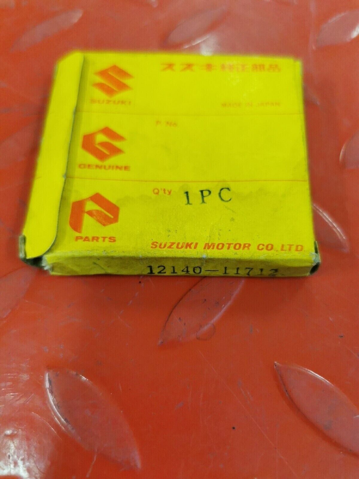 NOS SUZUKI T20 TC250 1969 PISTON RING SET OVER SIZE 1.0 12140-11712 S11