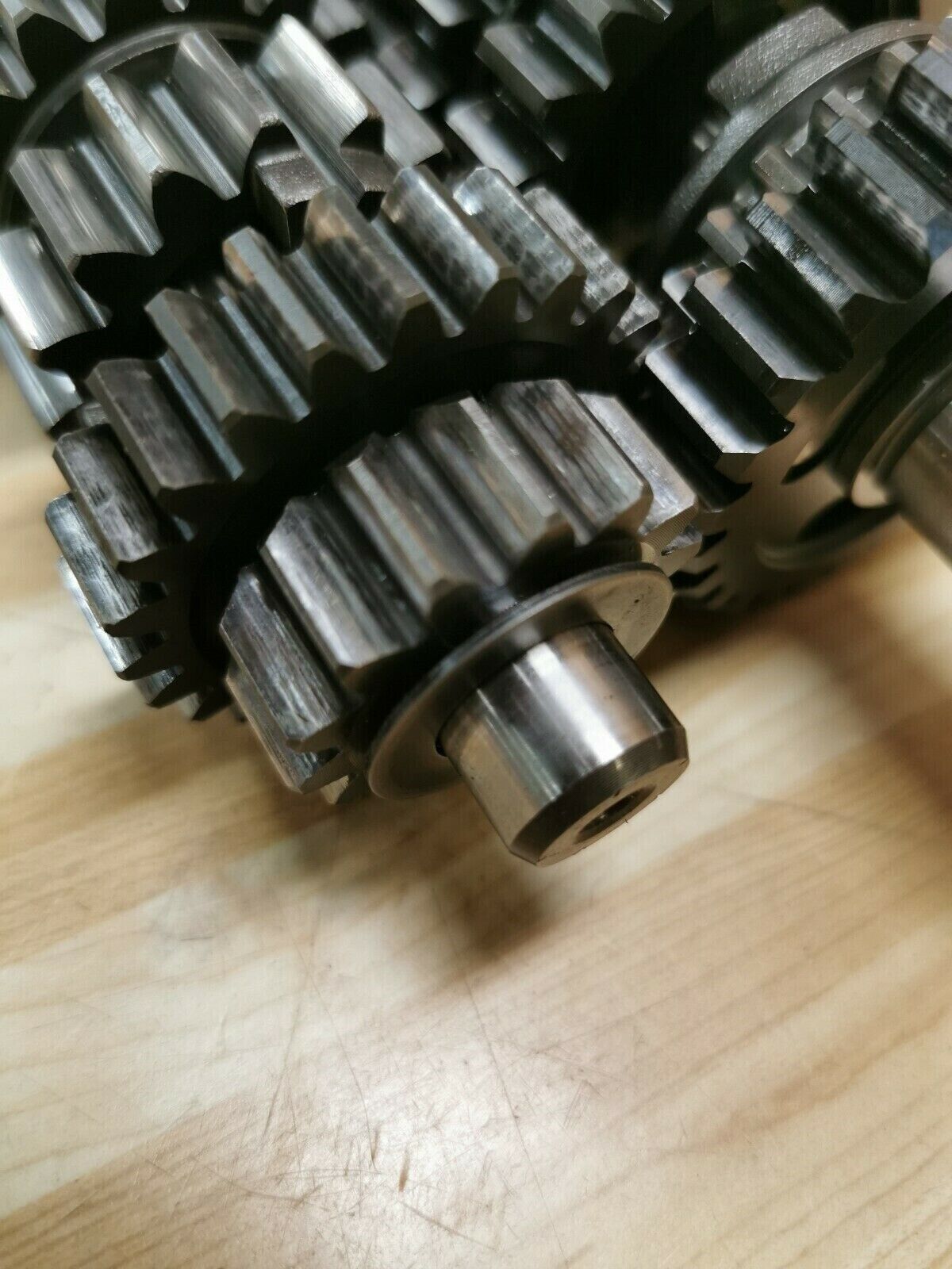 Kawasaki KDX200 1986 transmission tranny mainshaft countershaft 13127-1132