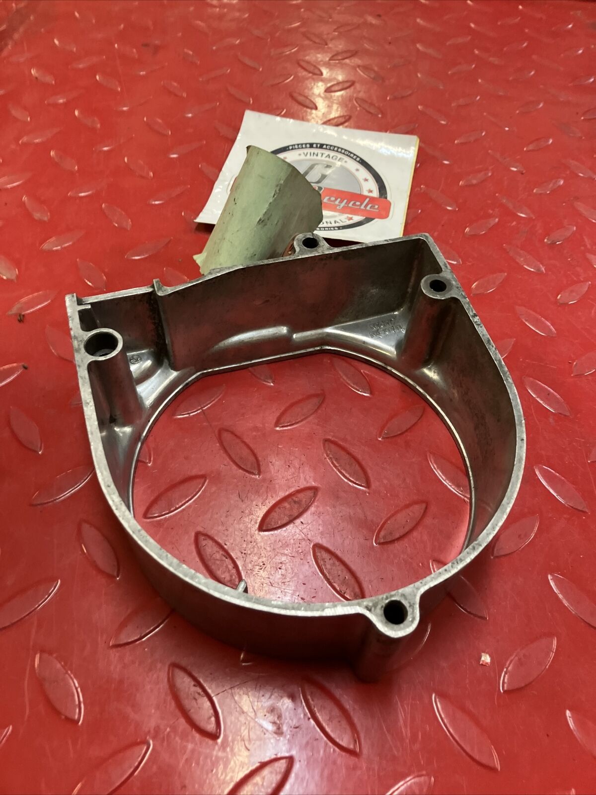 Kawasaki F6 F7 left crankcase stator flywheel cover U1