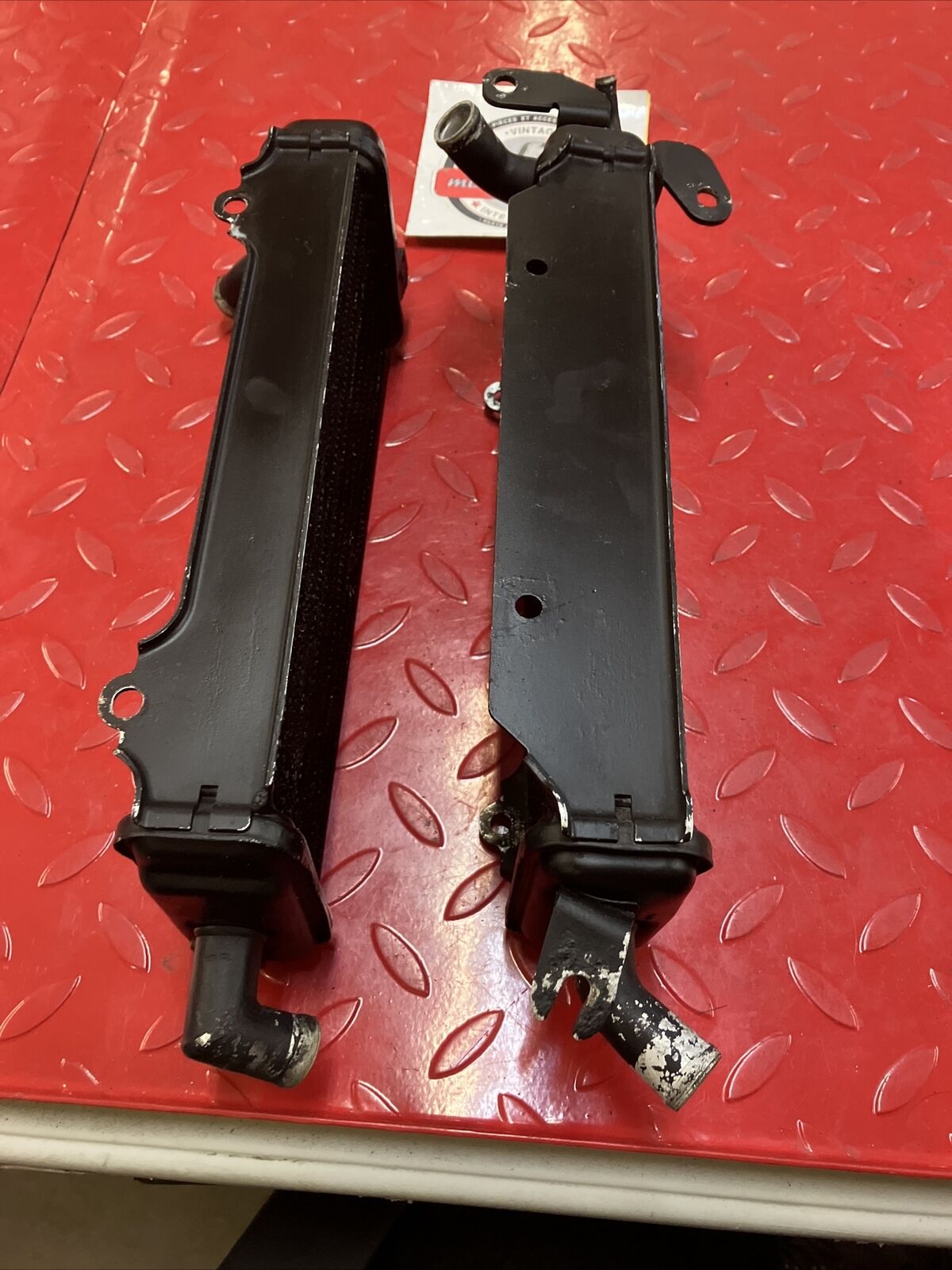 Suzuki RM125 1985 left right radiator set 1985 17710-14502 1984