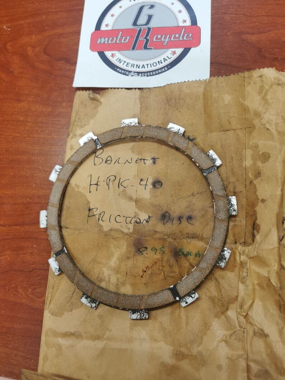 NOS BARNETT HPK-40 FRICTION DISC PLATE H36