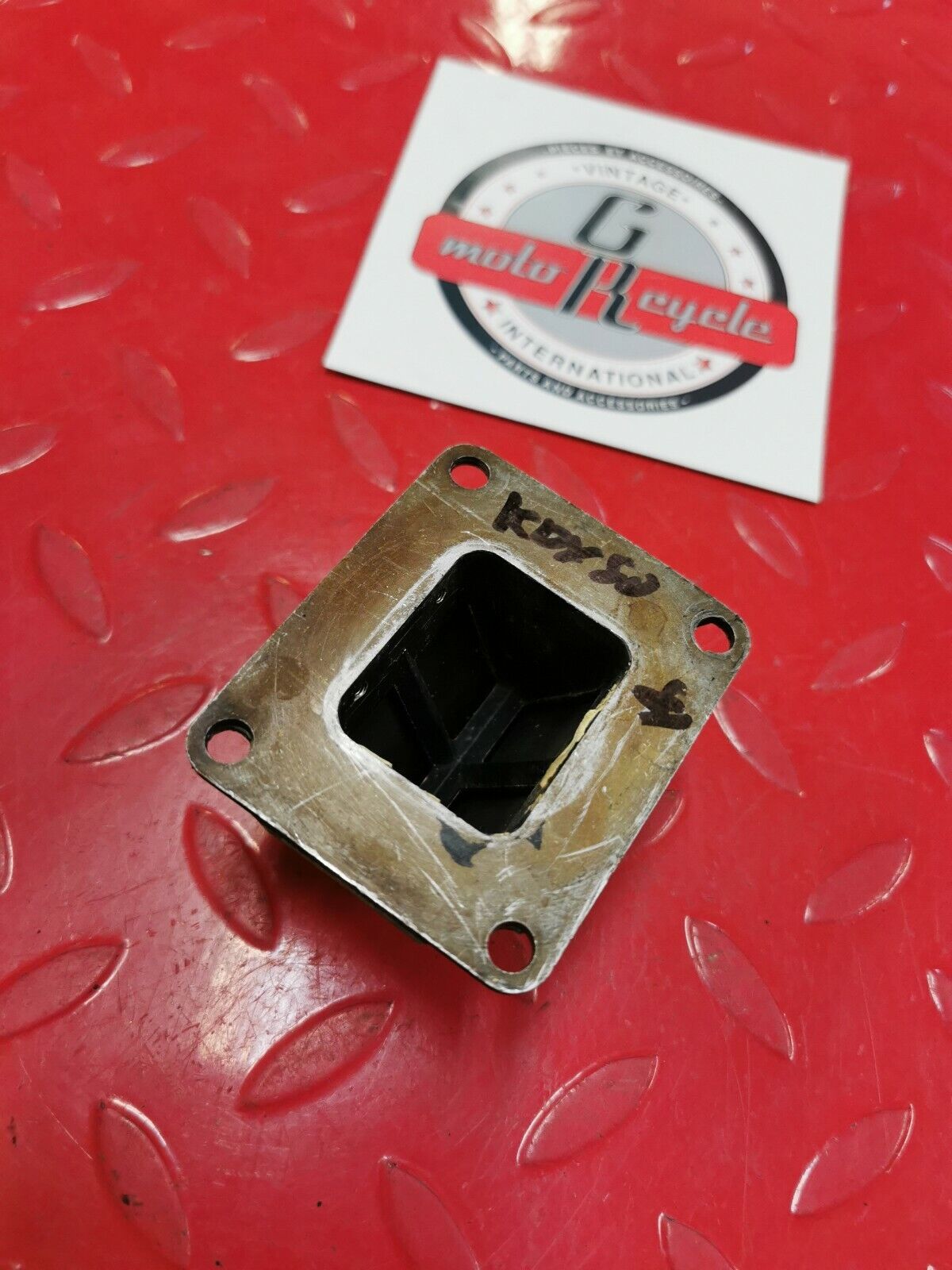 Kawasaki KDX80 1981 reed valve cage block KX80 KE175 T