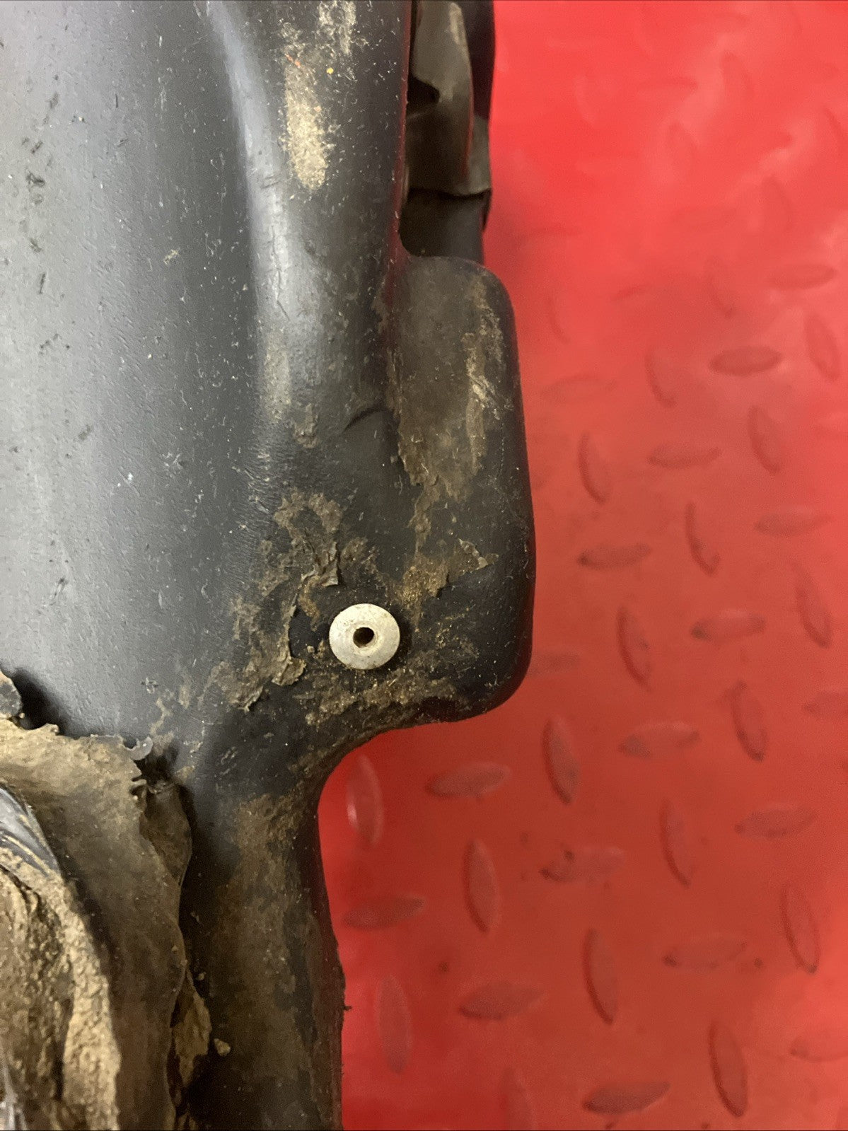 Honda CR250R 1984 Airbox air box cleaner filter housing boot connecting tube 2