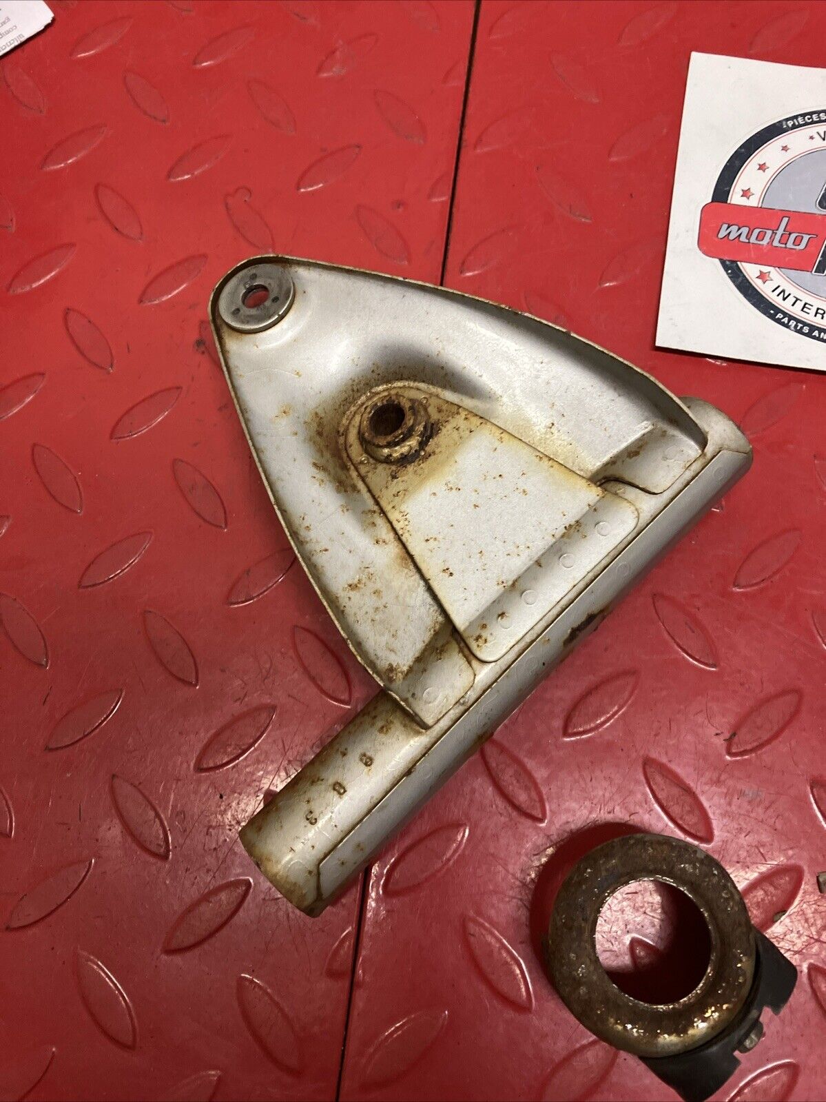 Suzuki RV90 1975 Front fork cover headlight bracket left right