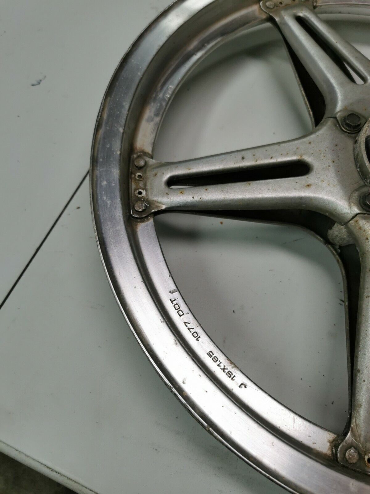 Honda CB750F 1978 front wheel rim 1977 CB750A 1978 1.85 x 19