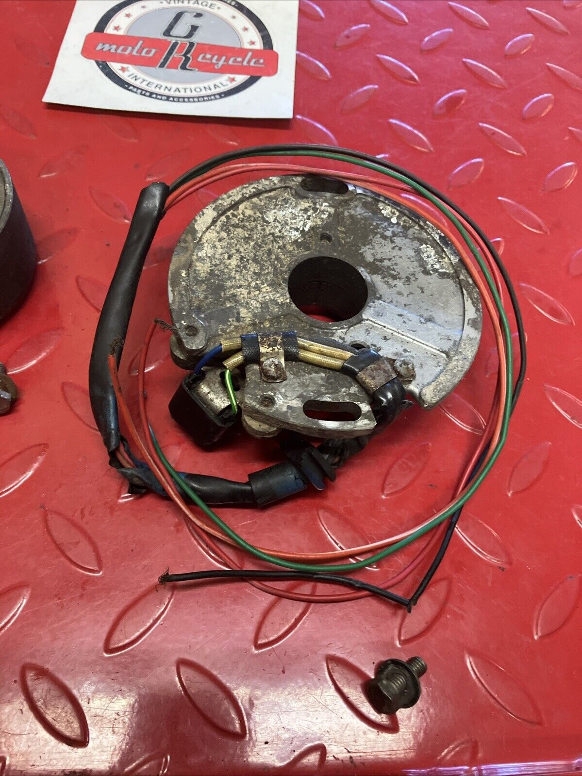 Suzuki RM250 1987 Stator flywheel magneto rotor generator 1988