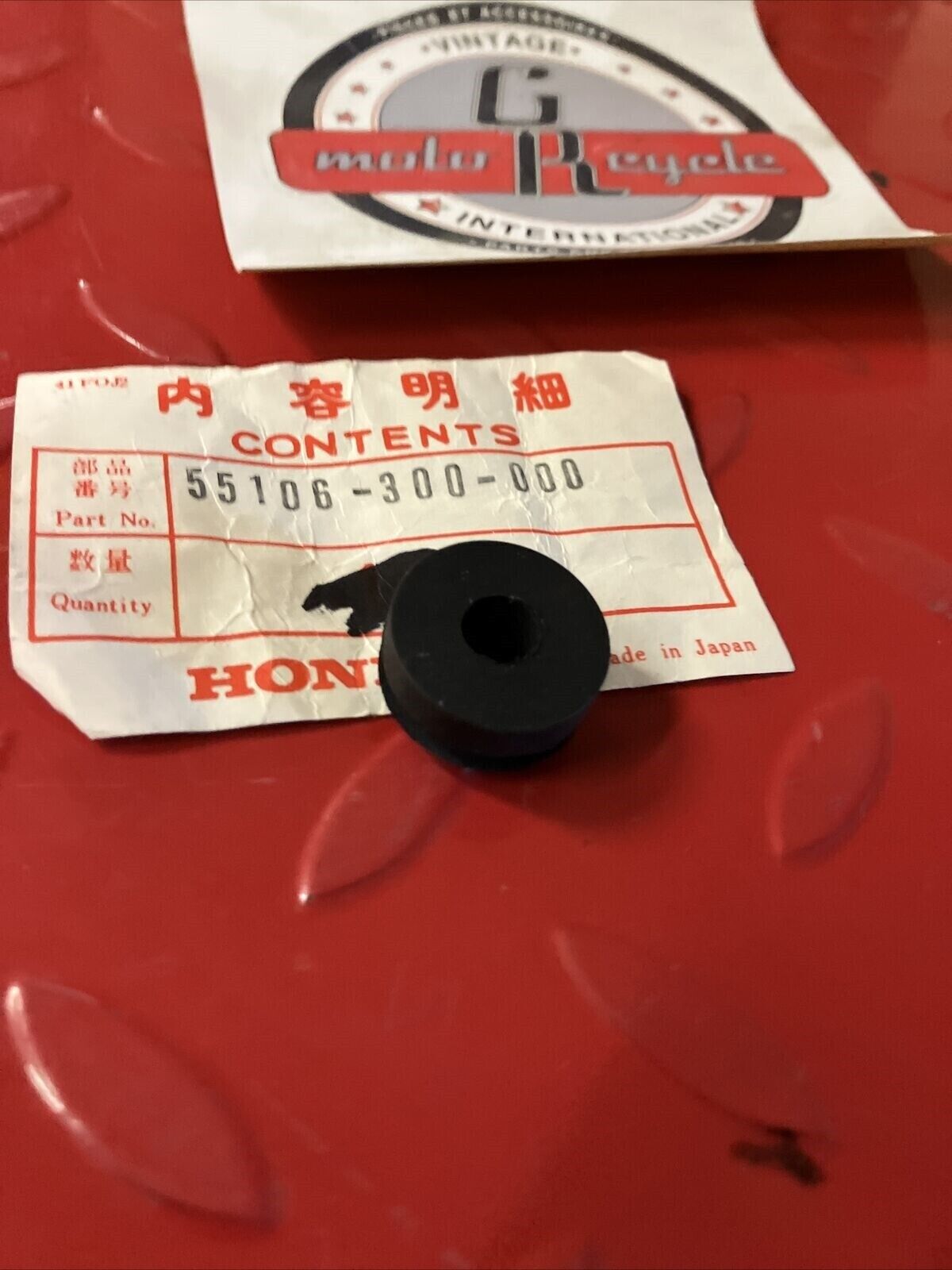 NOS HONDA CB750 ST90 OIL TANK RUBBER 55106-300-000 H24