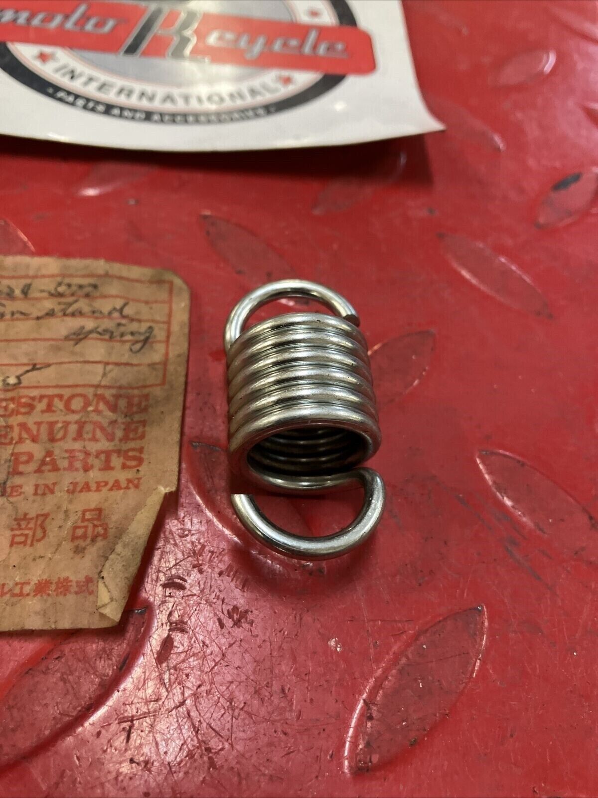 NOS Bridgestone Kickstand Sidestand kick side main stand spring 3624-5000 A1