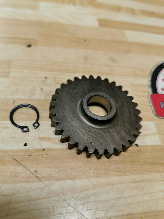 Kawasaki KX80 1990 kickstarter kick starter spur idle gear kx100 kx85