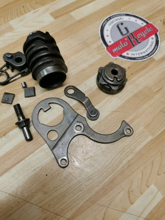 Honda CR250R 1985 gearshift gear shift drum cam center pawl ratchet spring