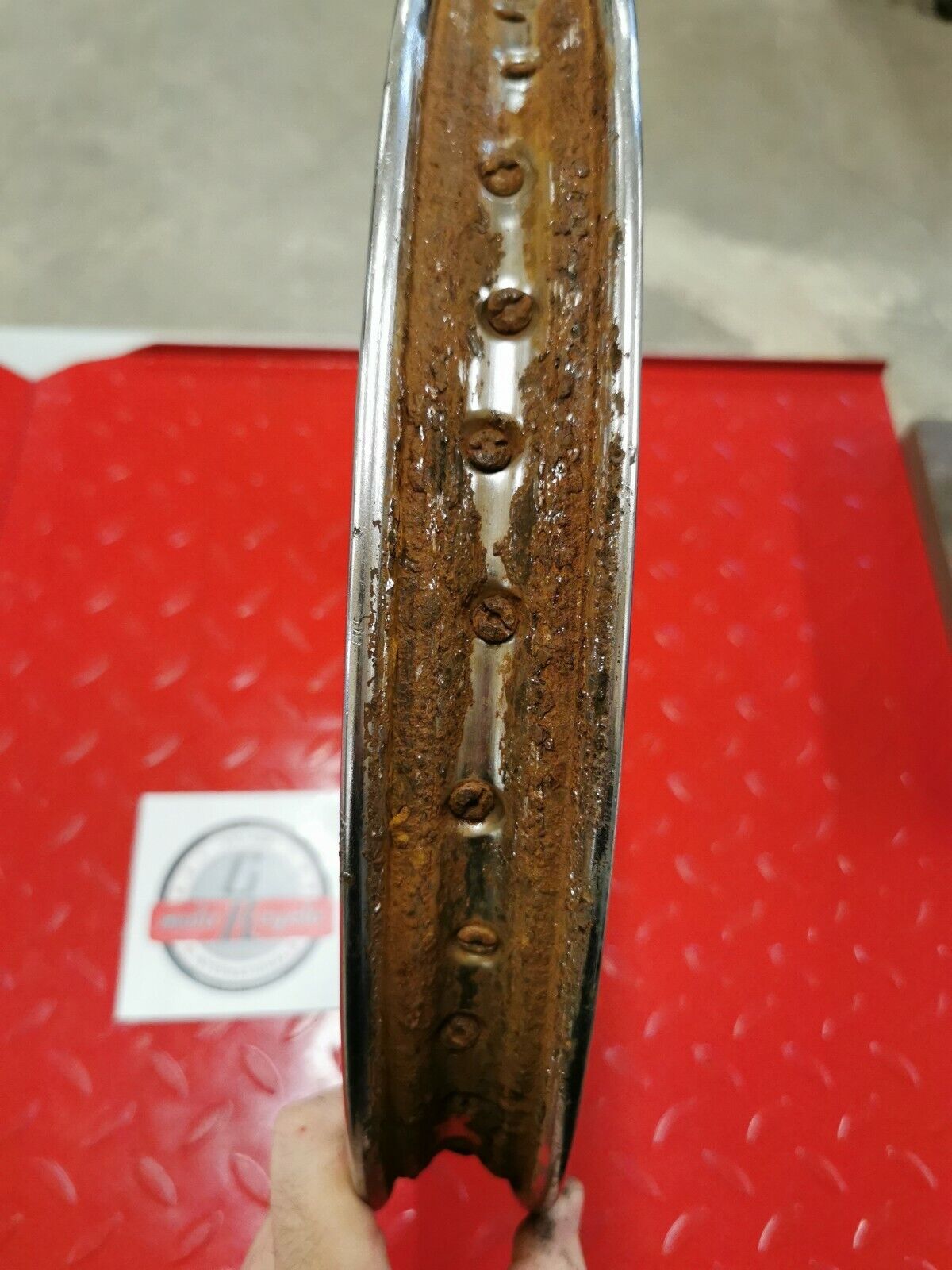 Yamaha YZ80 1979 front wheel hub rim spoke 462-25111-01-98