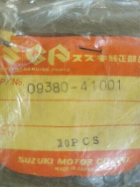 NOS SUZUKI GT500 1976 1977 CIRCLIP 5TH DRIVEN GEAR 09380-41001 S57
