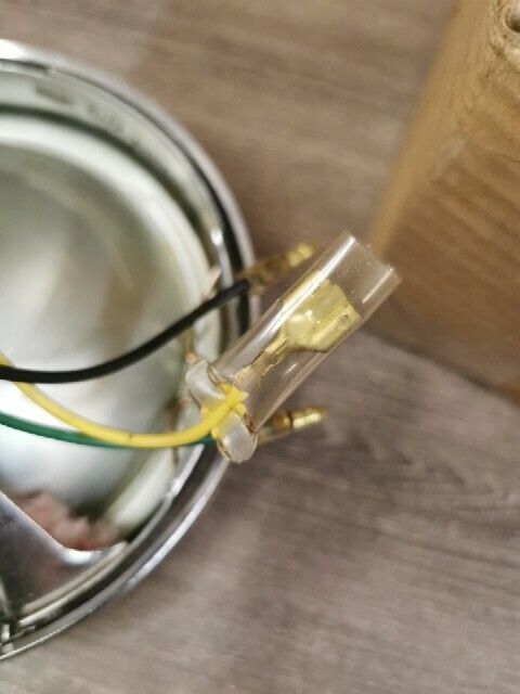 NOS YAMAHA DT175 1974 1975 RS100 COMPLETE HEADLIGHT LENS 465-84110-60-00 Y130