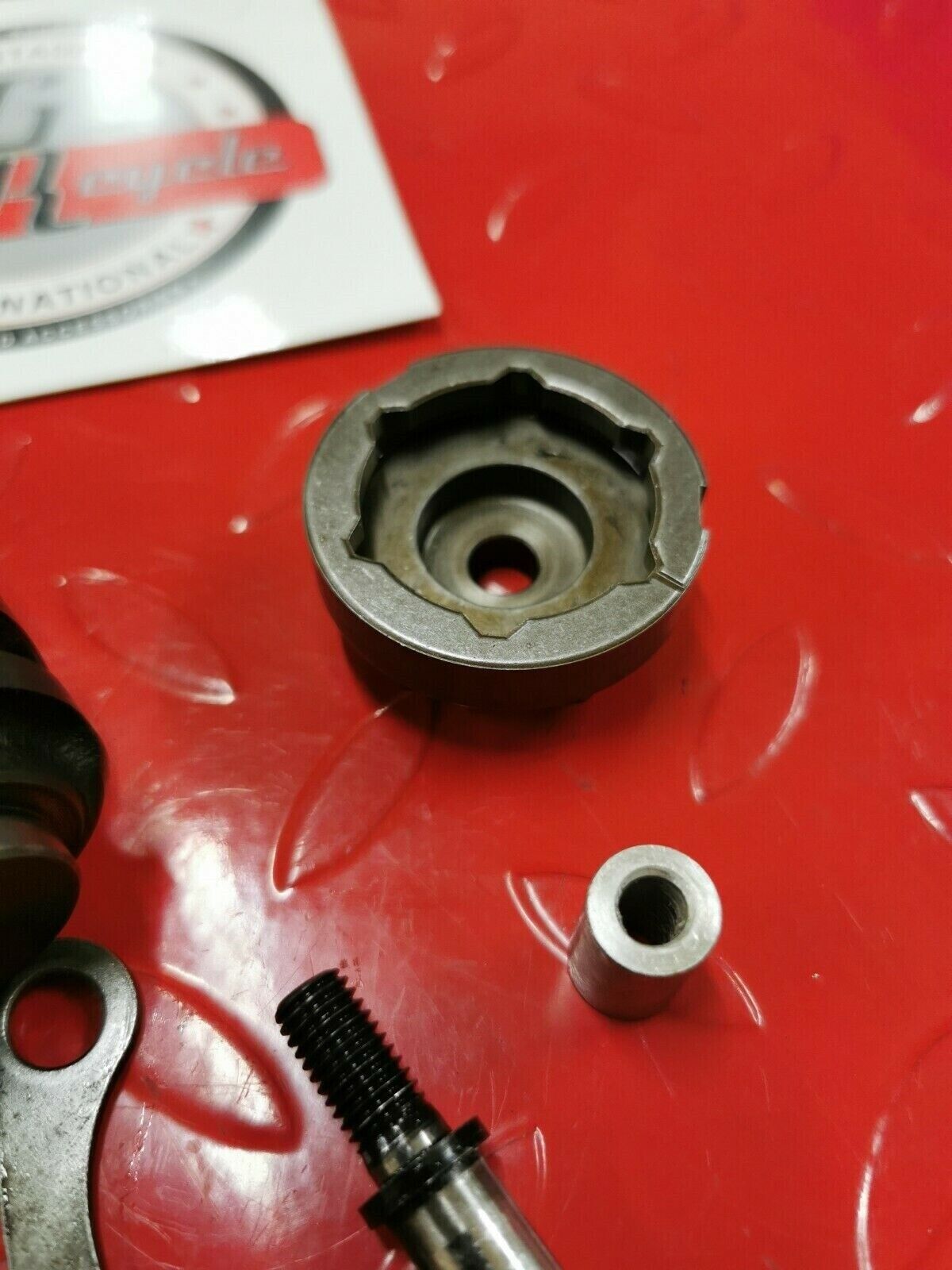 Suzuki RM250 1990 gear shift gearshift mechanism cam drum RMX250 25310-28C20 .