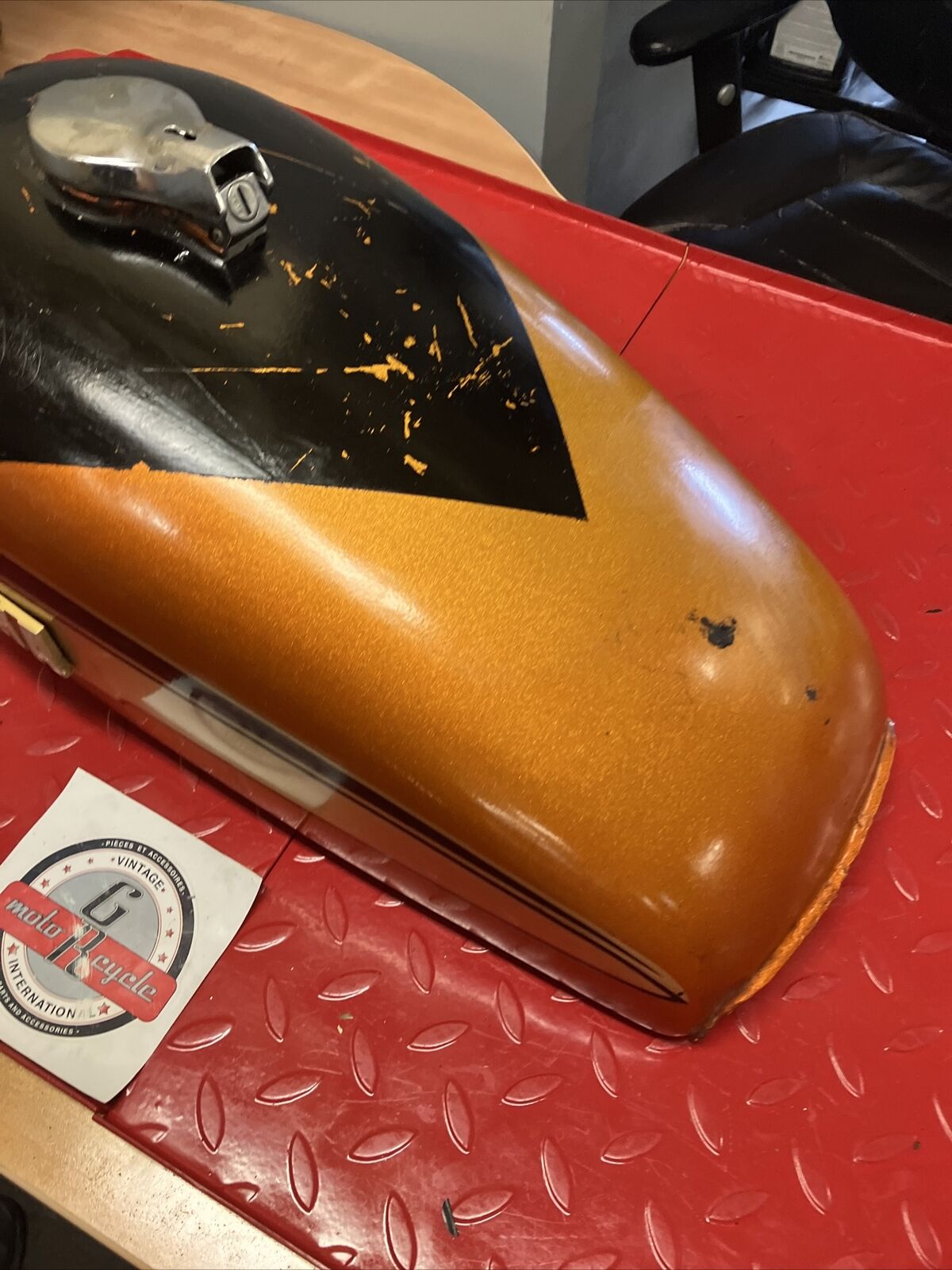 Yamaha TX750 1973 Fuel tank gas petrol reservoir