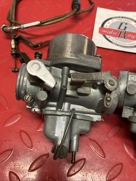 Honda CB500T 1975 1976 carburetor set CLEANED BUT NOT RESTORED U4
