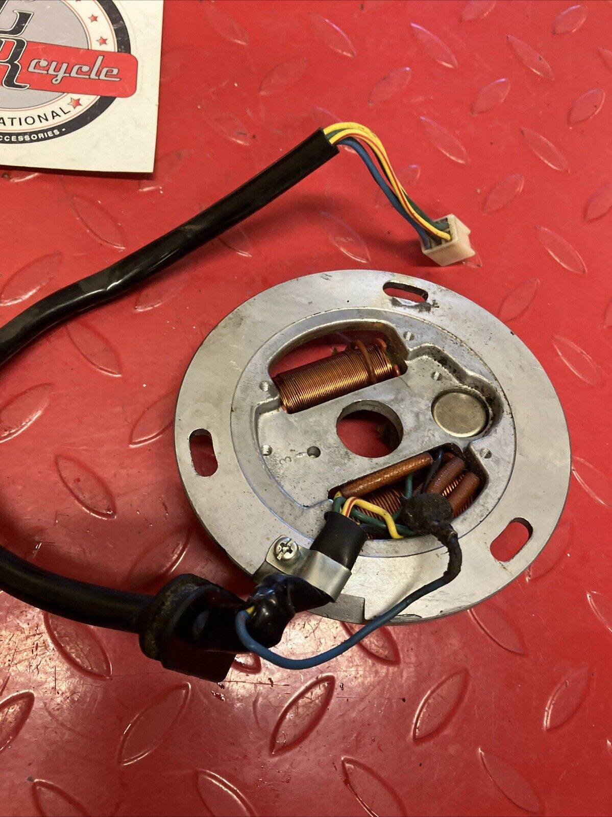 Suzuki RV90 1975 stator magneto flywheel rotor