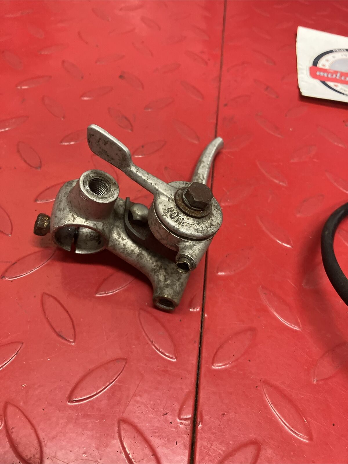 Suzuki RV90 1975 left and right handle clutch brake perch choke lever