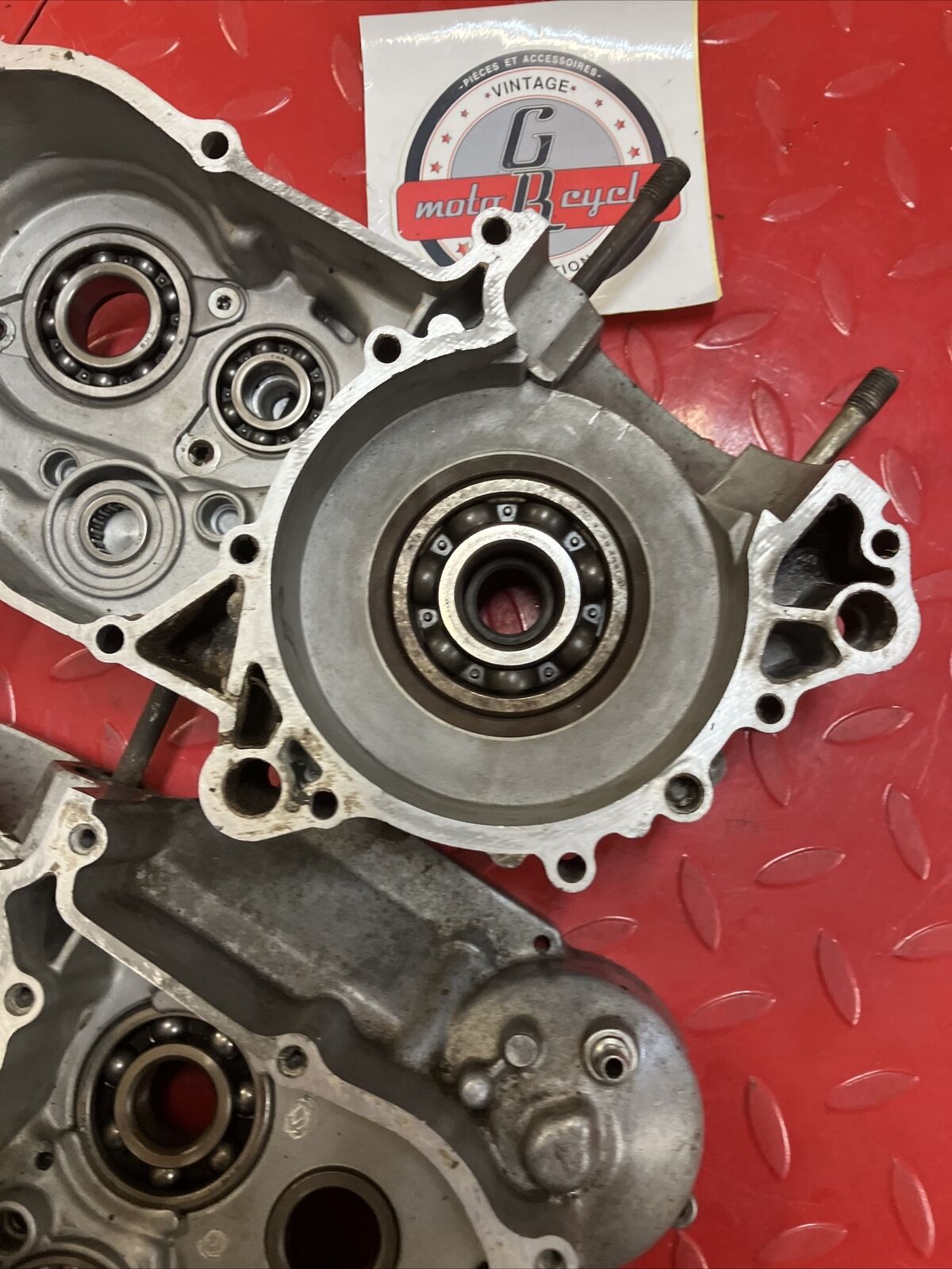 Kawasaki KDX250 1991 crankcase set left right 1992 1993 1994