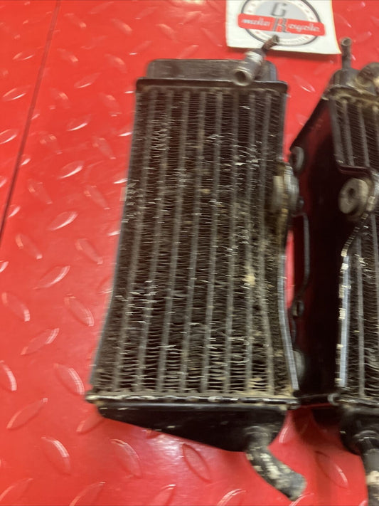 Honda CR250R 1986 Radiator left right 1987 19010-KS7-000 2
