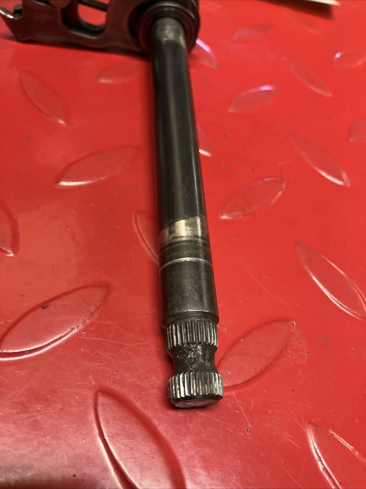 Kawasaki KDX200 1986 Transmission gearshift gear shift shaft spindle 1987