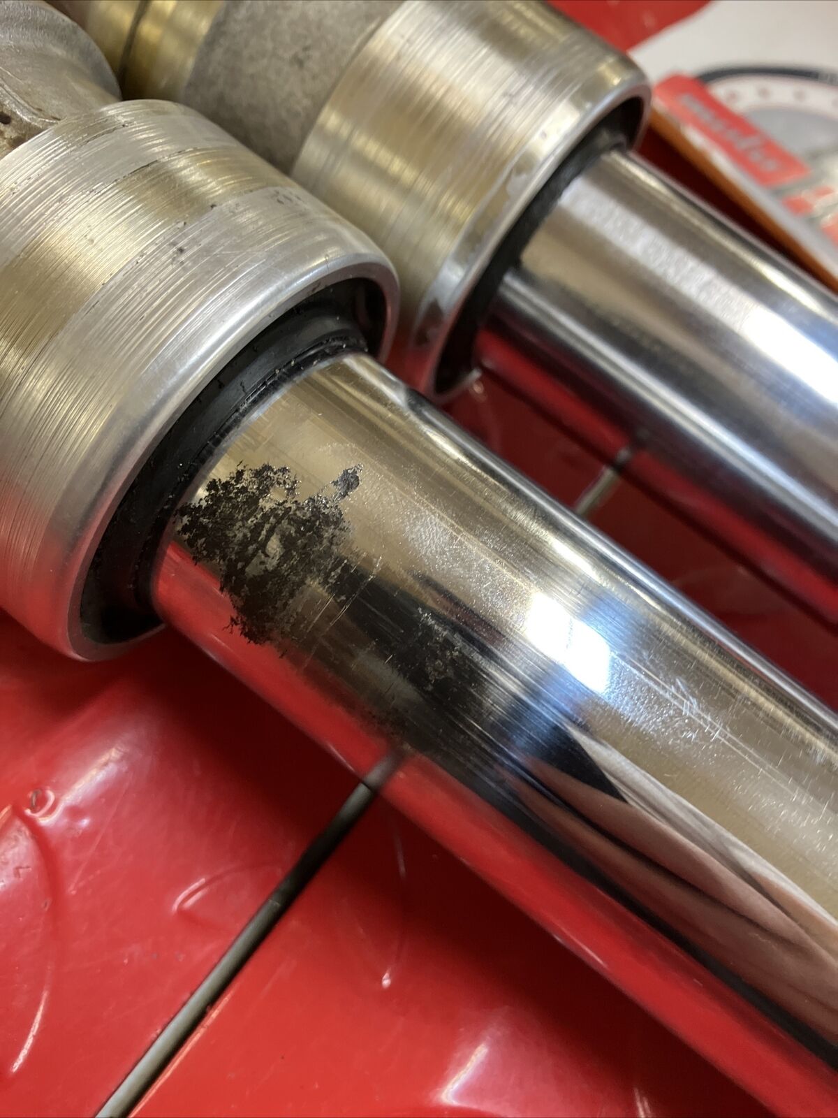 Honda CR125R 1982 front forks suspension shock 51400-KA3-771 2