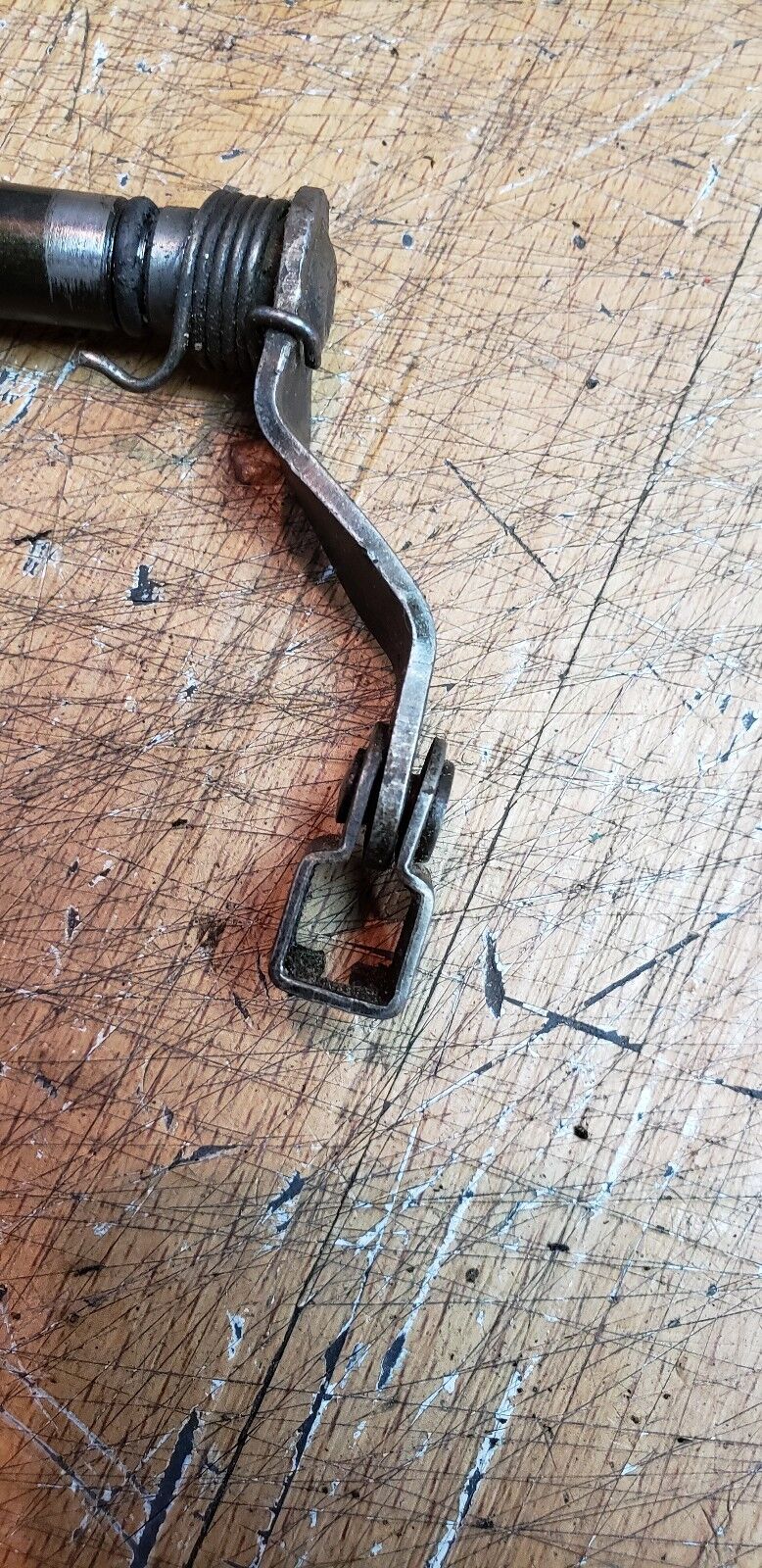 Honda CR80R 1985 clutch lever shaft bracket arm holder spring CR 80R