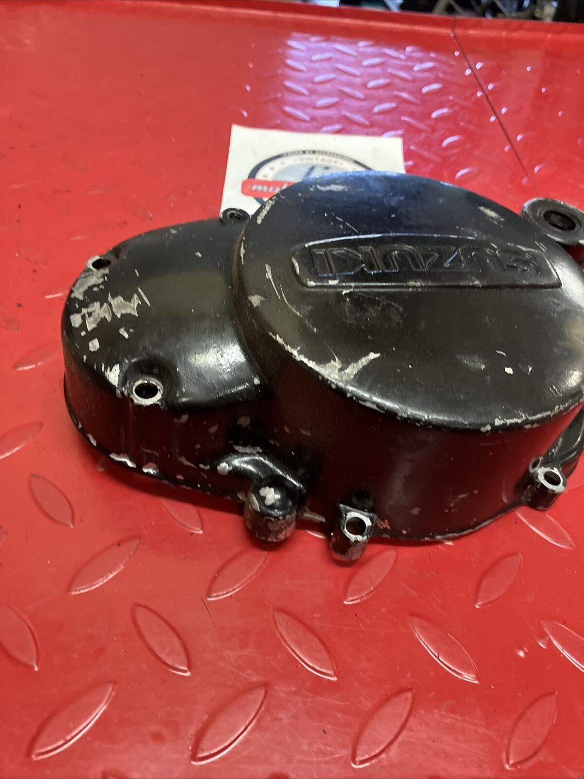 Suzuki RV125 1973 right crankcase clutch cover TC125