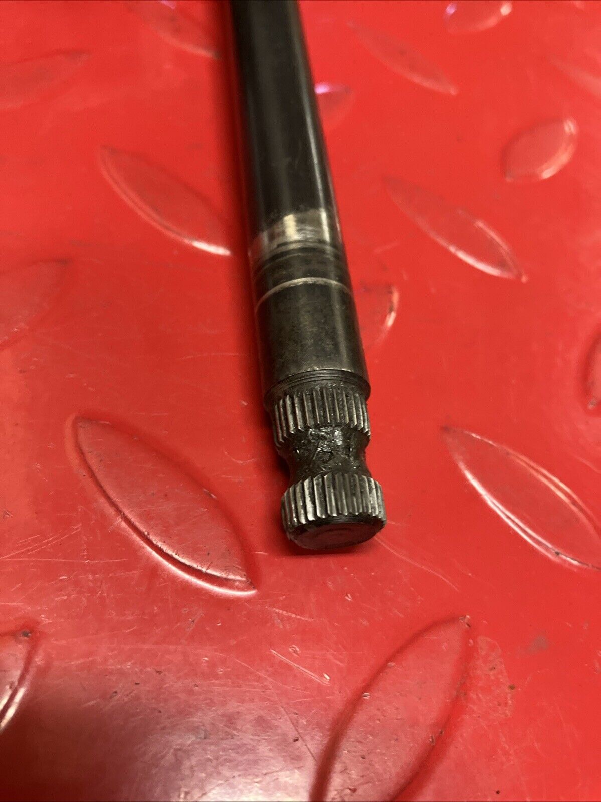 Kawasaki KDX200 1986 Transmission gearshift gear shift shaft spindle 1987