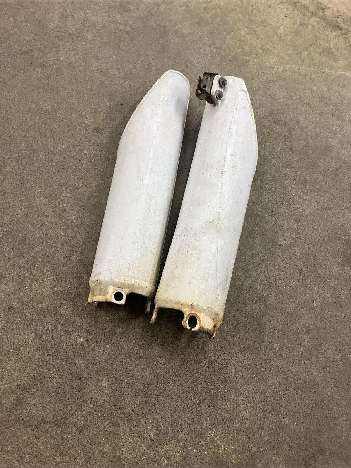Honda CR250R 1991 1990 OEM Fender side cover number plate shroud KIT CR125R 1992