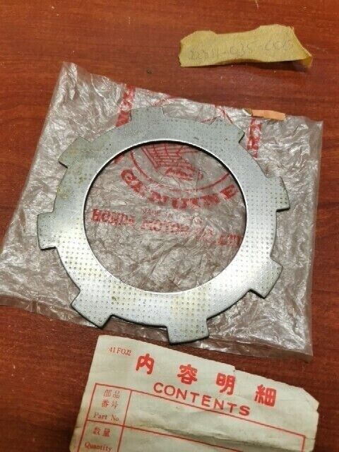 NOS Honda CD65 CD70 CL50 CLUTCH PLATE 51410-950-013 SUB. 22331-041-000 H69