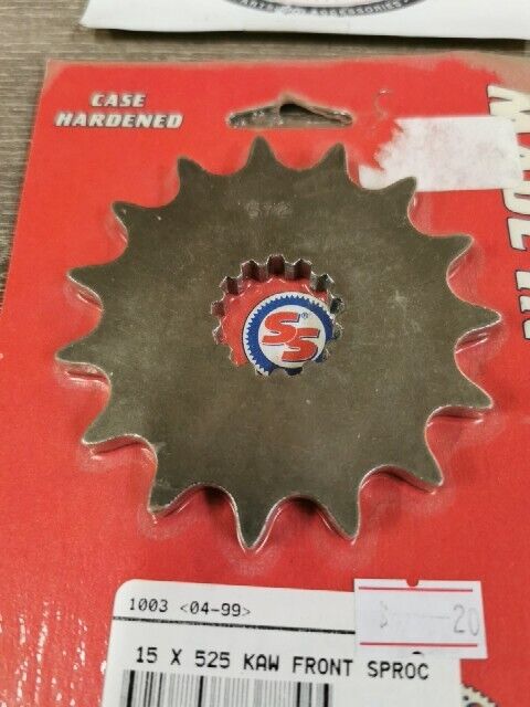 NOS CASE HARDENED GSXR600 GSXR750 ZR750 TDM850 FRONT SPROCKET 005955 J61