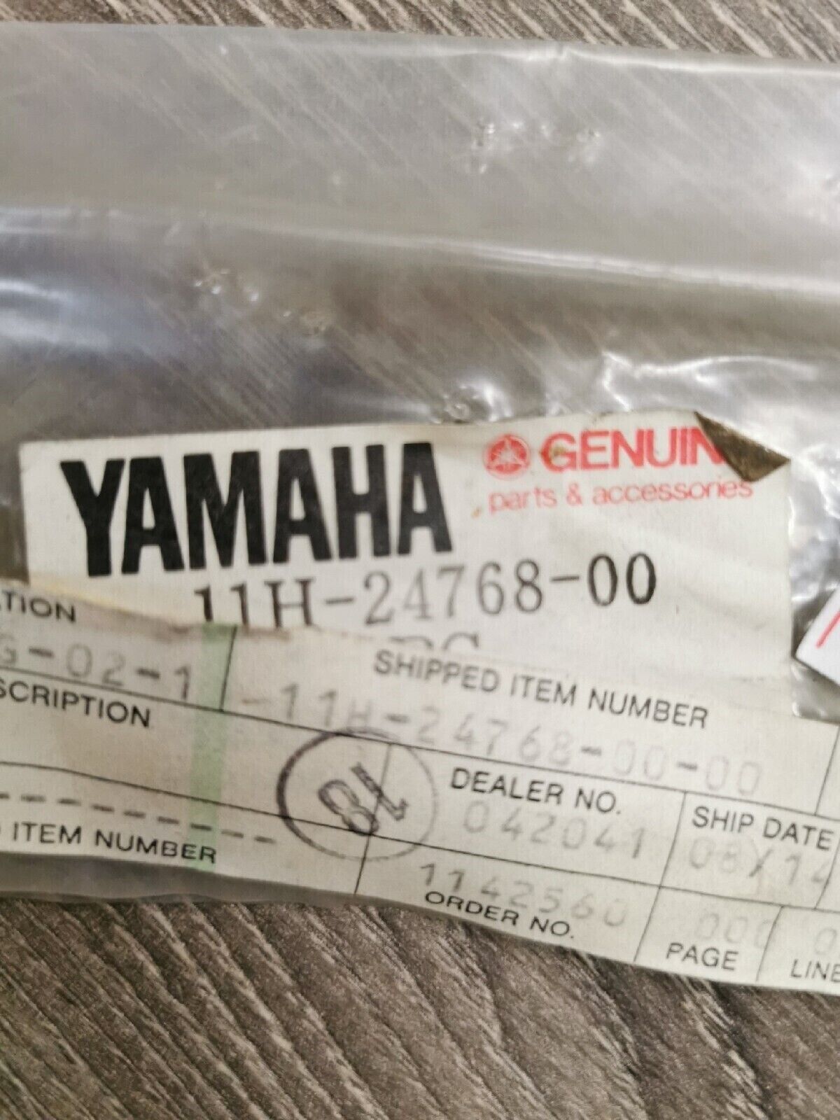 NOS YAMAHA XZ550R 1983 STOPPER 11H-24768-00 Y57