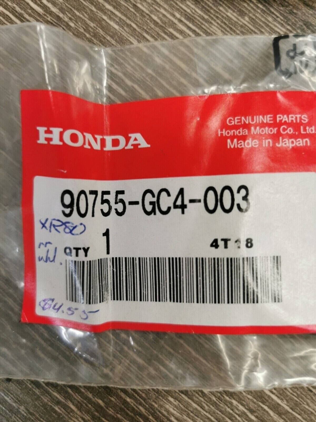 NOS HONDA DUST SEAL 90755-GC4-003 H54