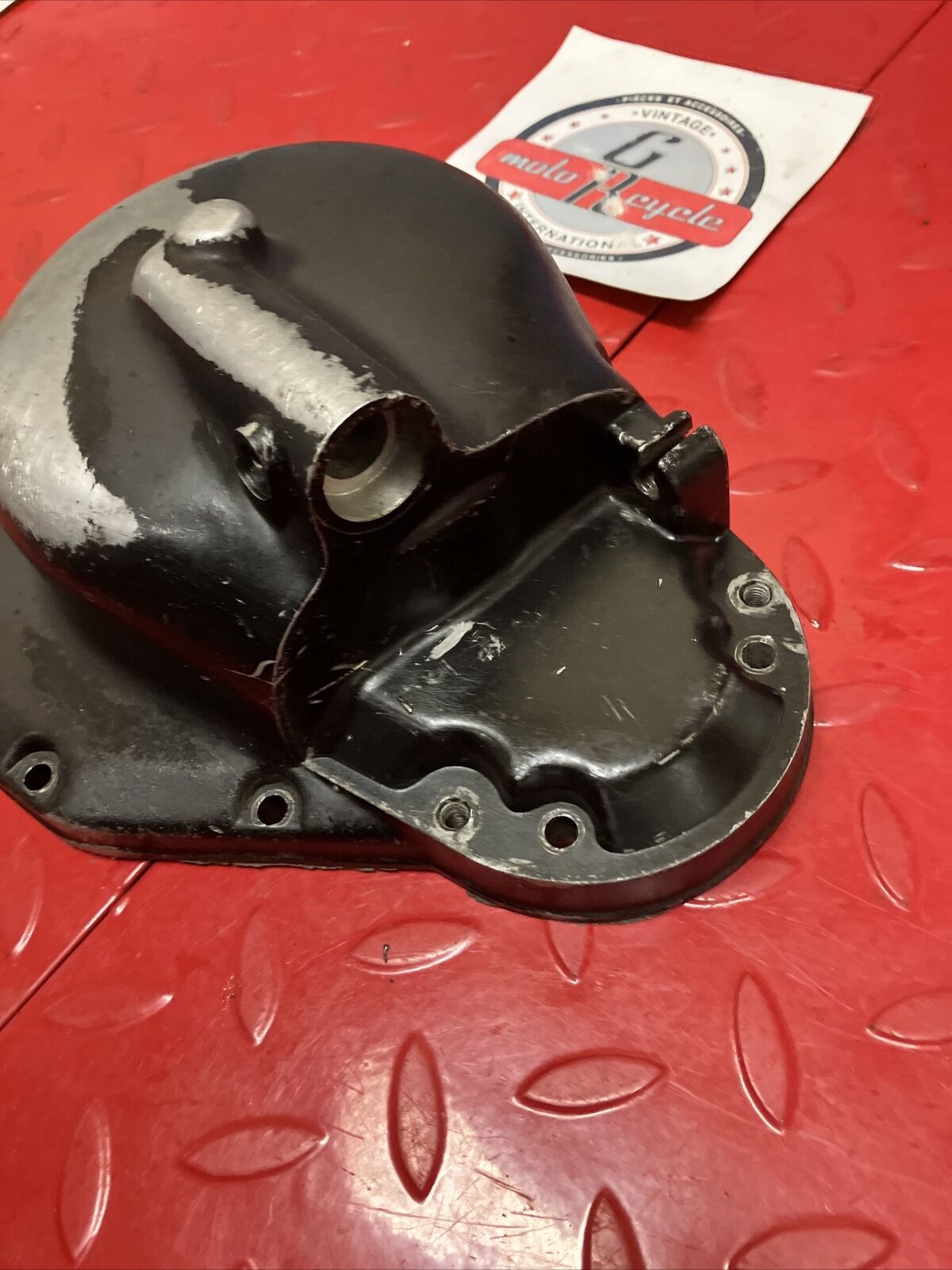 Suzuki DS100 1978 Right crankcase clutch cover
